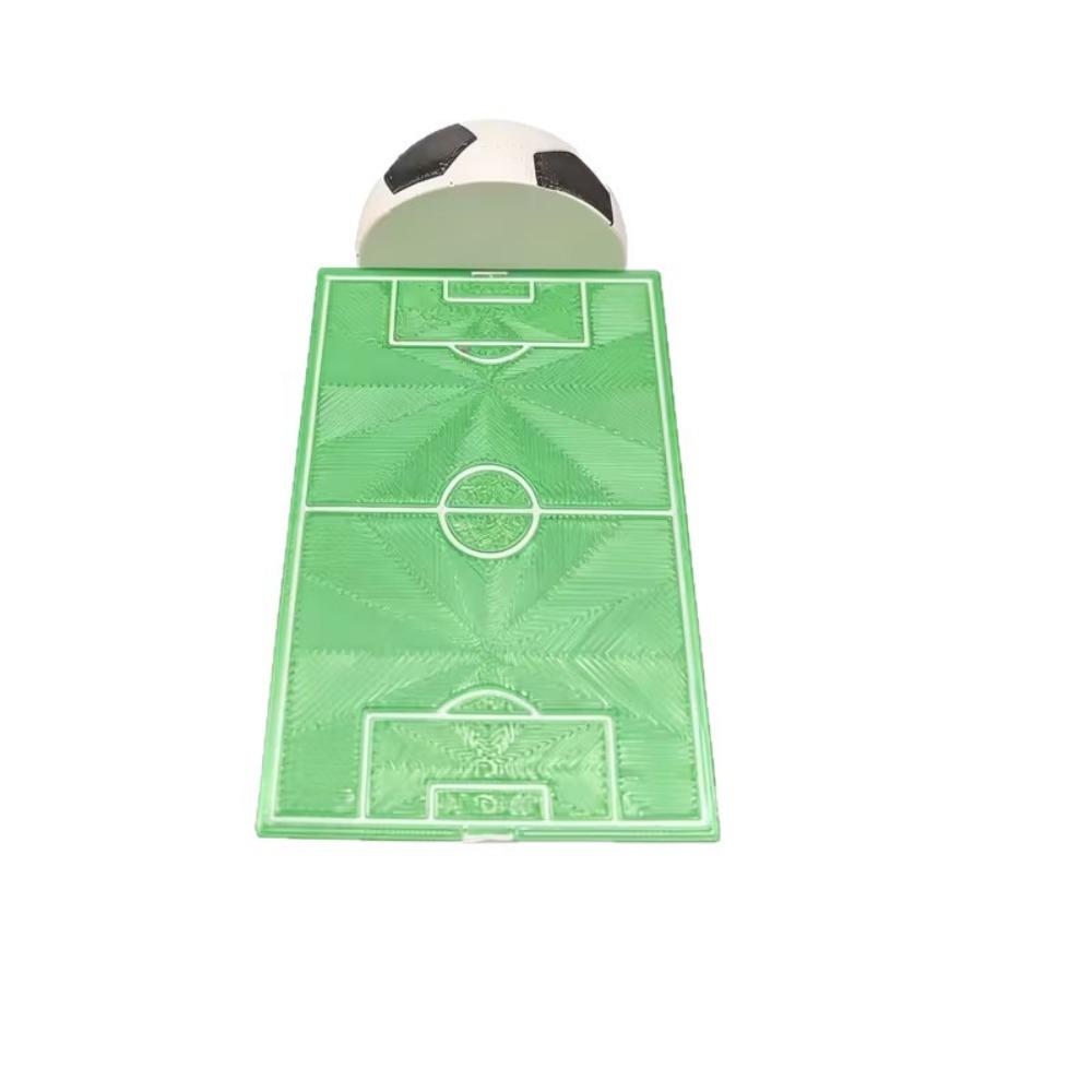 

3D Printing Soccer Bookmark Plastic Non-magnetic Football Bookmark Fun Sports Fan Gift Football Field Bookmarks Book Lover Gift зелёный
