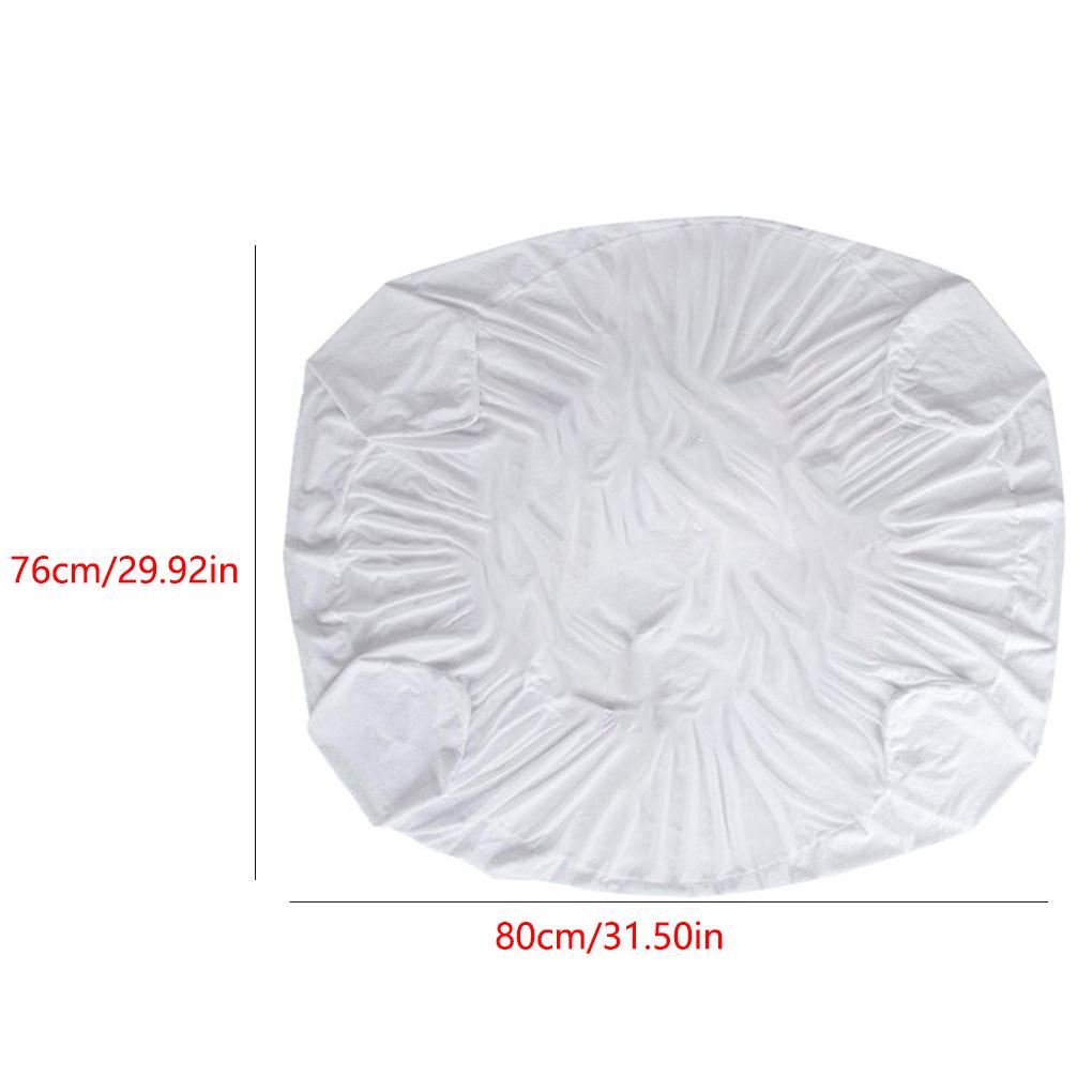 Waterproof Sheet Mattress Pad Cover Solid Color Washable Polyester Mattress Sheet