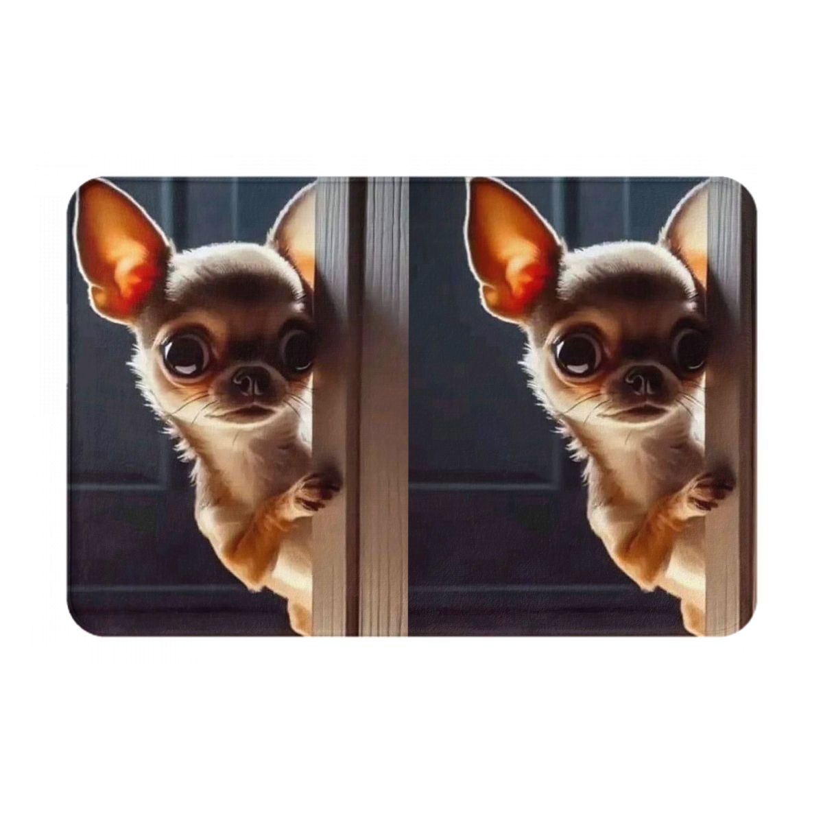 Chihuahua Hond Antislip Deurmat Vloermat Slijtvast Tapijt Kleed voor Keuken Entree Huis Badkamer Woonkamer Voetmat Matten 60x40 cm