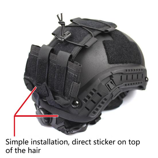 Geantă Accesorii Cască Mk2 Bandă Arici Multicolor Portabilă Detașabilă Coardă Elastică Instalare Ușoară Pachet Baterii Cască Multifuncțional