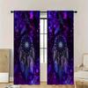 2Pcs Bohemian Dreamcatcher Curta For Living Room, Bedroom, Kitchen – Vintage Print Drapes For Home,Hotel & Room Privacy Decor