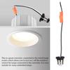 E26 Socket Adapter Screw in Light Bulb Socket Pigtail Set for Led Ceiling Lights 36cm Length 660W