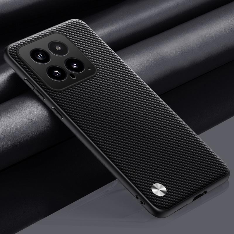 

Роскошный чехол из искусственной кожи для Xiaomi Mi 14 Pro Mi14, матовый силиконовый чехол с полной защитой для телефона для Xiaomi 14 Pro Xiaomi14 For Xiaomi 14 Pro матовый черный