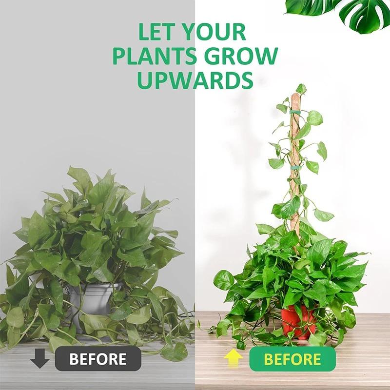 60-120cm Plant Climbing Coir Totem Pole Safe Gardening Coconut Stick For Climbing Plants Vines And Creepers Plant Support