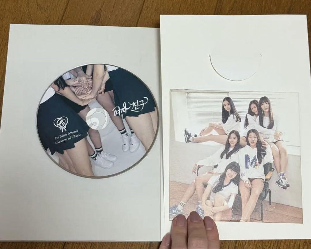 [USED] Rare GFRIEND 1st Mini Album -Season of Glass- Korean Edition