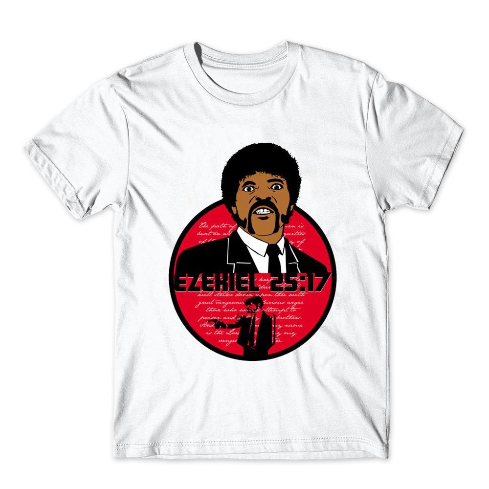 Newest Fashion Brand Pulp Fiction T Shirt Saint Jules Print T Shirt Summer Short Sleeve Shirts Tops Catholicism Tees T-shirt Tees