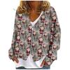 Womens Zip Up Sweaters Sweatshirts Long Sleeve Oversized Jackets Soft Casual Loose Tunic Tops