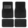 Universal Car Floor Mats PVC Material Non Slip Wearproof Easy Clean Velcro Backed for Interior Protection Decoration Car Mats