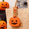 Halloween-themed Bag Charms New Pumpkin Keychains Fashion Spiderweb-shaped Coin Purses Exquisite Hardware Buckles Holiday Gifts