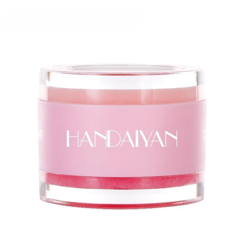 Lip Balm Exfoliating Lip Mask - Dual Function Lip Scrub Frosted lip mask + lipstick
