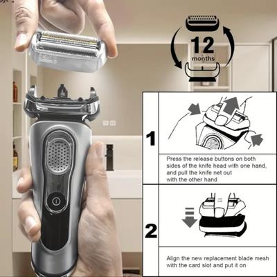 Electric Shaver Head For Braun 92S 92B 92M Series 9 Shaving Machines Razor Blade, 92B Shaver Head for Braun Series 9 Pro
