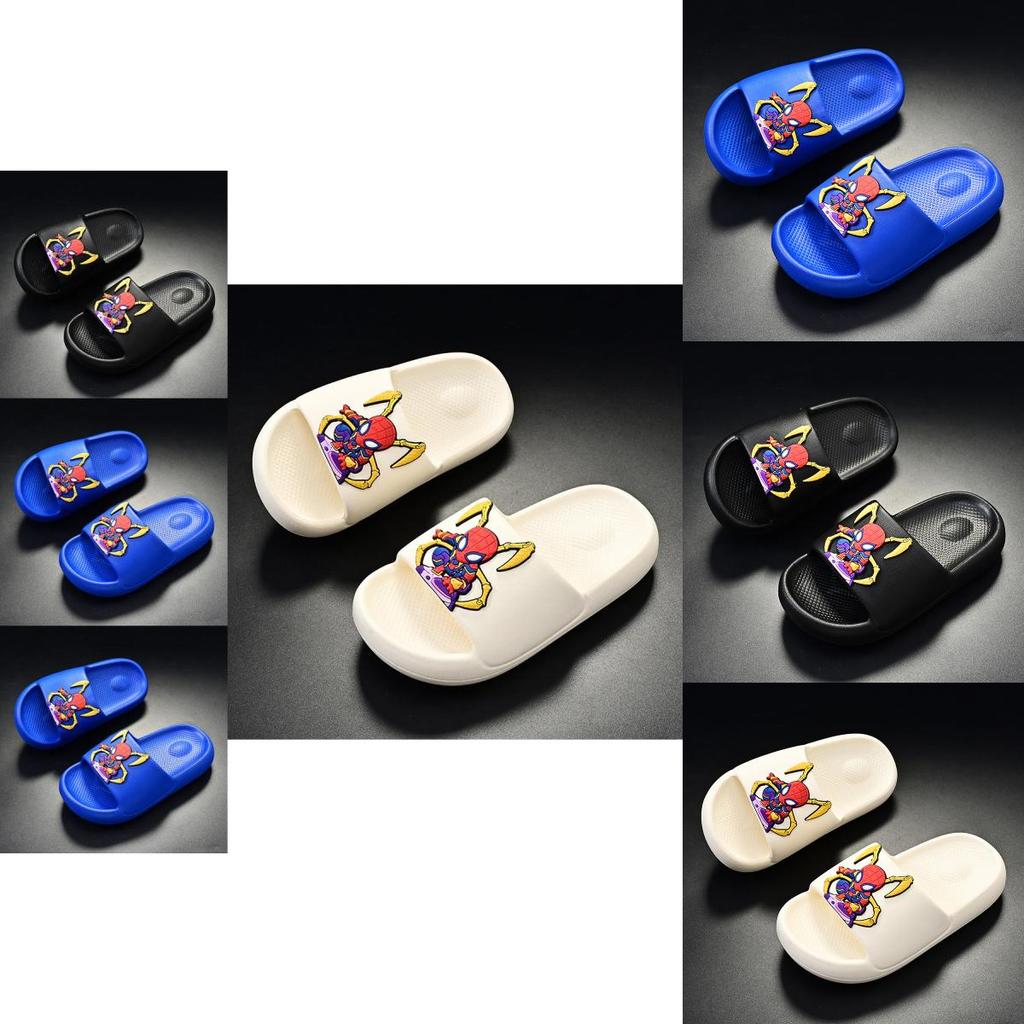 Bequeme Kinder-Eva-Hausschuhe im Cartoon-Stil für Jungen, rutschfeste Sommerschuhe