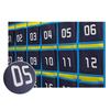 A84E-4X 36 Numbered Pockets Chart Cell Phone Hanging Organizer Hanging Storage Bag For Classroom Calculator Phone Holders