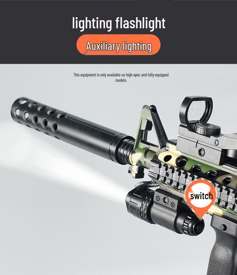 Electric Automatic M416 Soft Bullet Toy Gun for Kids