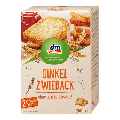 German Dm Sugar-Free Rye Rusks 200G