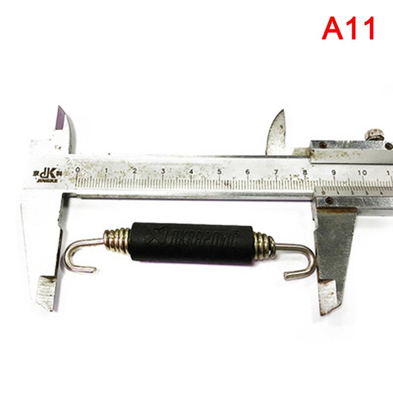 Univerzální pružinové háky výfuku motocyklů Přední výfuk z nerezové oceli