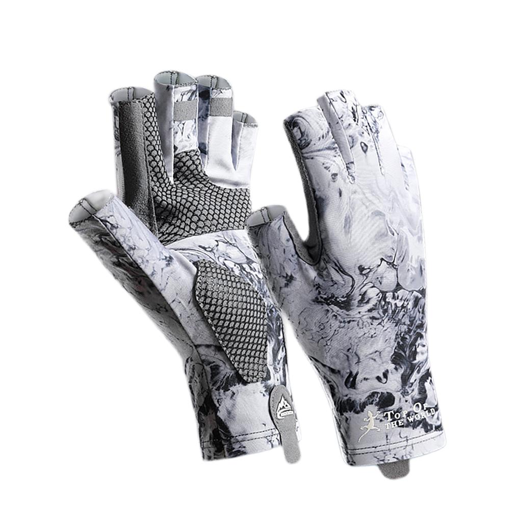 Fishing Gloves Fishing Equipment Breathable Fingerless Fishing Gloves Motorcycle Gloves Climbing Hiking Cycling Gloves