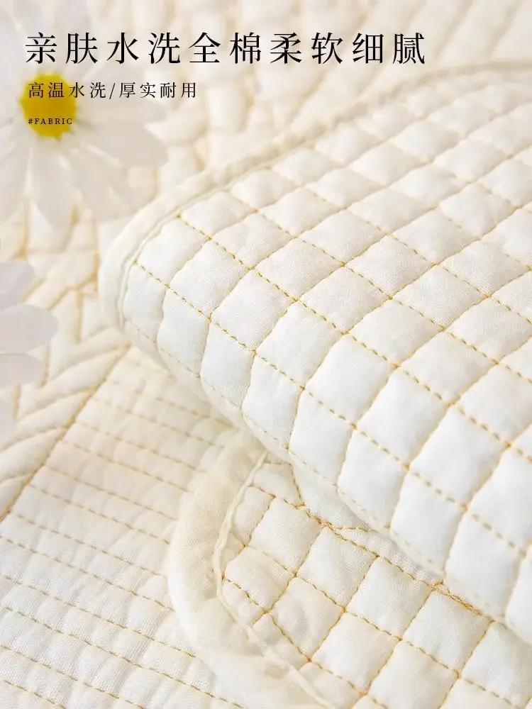 Warm Non Slip Cotton Sofa Cushion Modern Solid Color Fabric Sofa Cover Cloth Towel Four Season Universal Living Room Home Decor