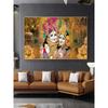 Radha Krishna  Buddha Canvas Art Prints  Modern Wall Decor for Living Room Unframed