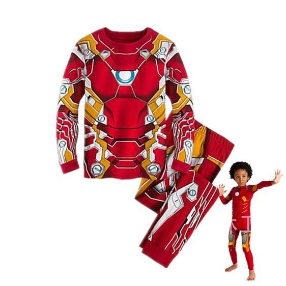 Cotton Lycra Stretch Toddler Pajamas Set – Unisex Summer Home Wear for Babies and Kids
