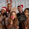 8pcs Sparkling Streamer Backdrop with Tassels for Parties Birthdays New Year Christmas Halloween Weddings Create Glitterin Decor