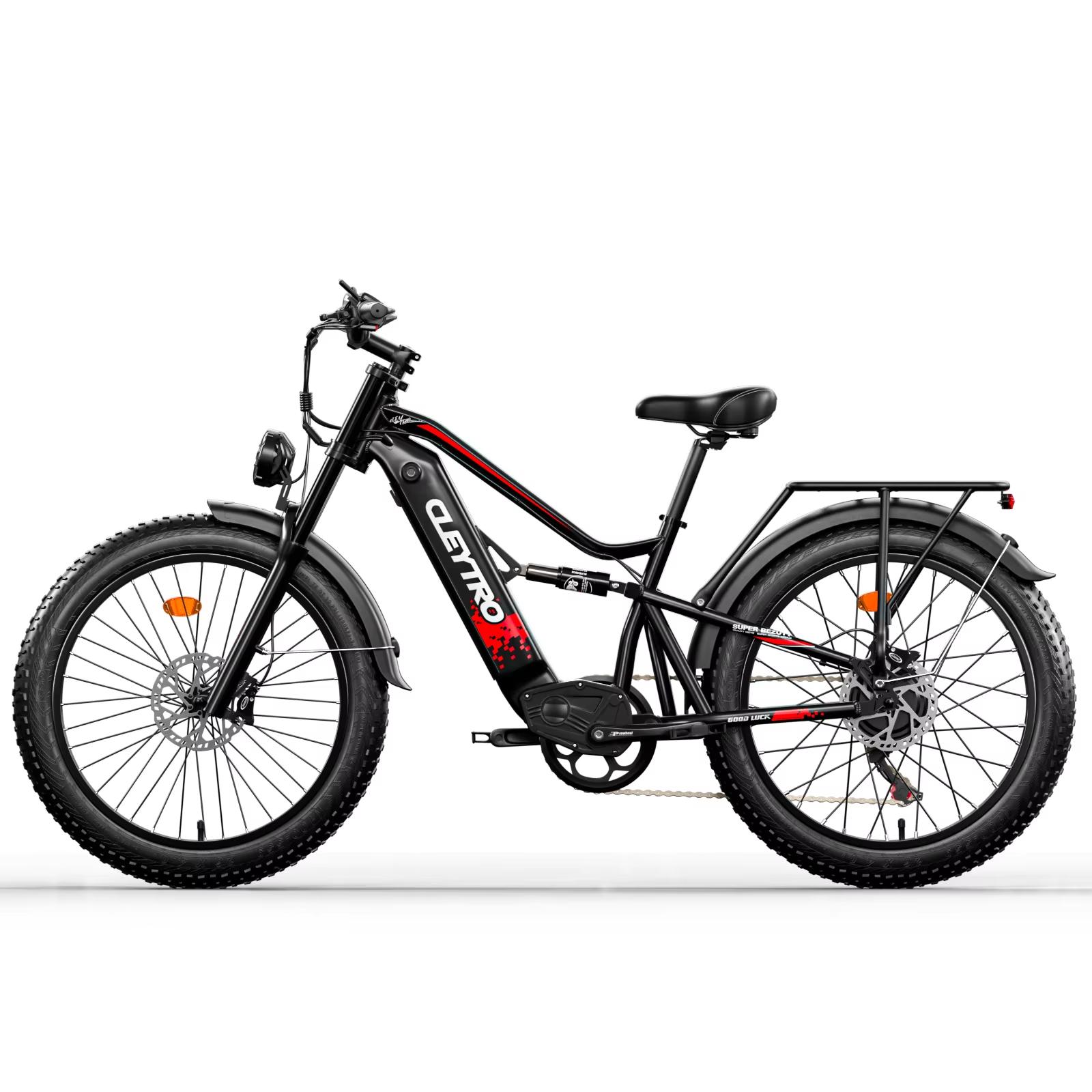 Cleytro ES7-B electric bicycle is equipped