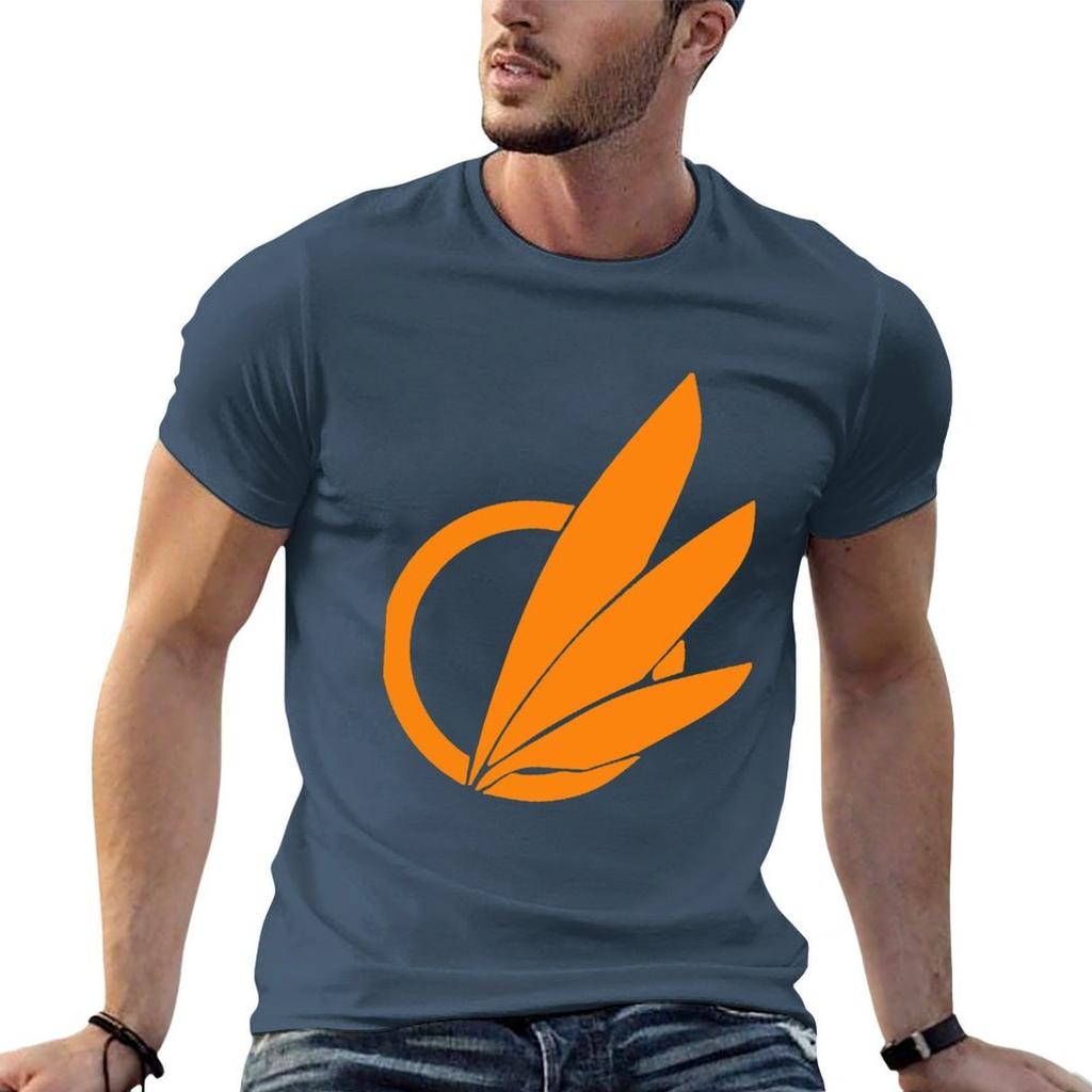 Avali Logo Orange TShirt Everyday Wear Basic Short Sleeve Top