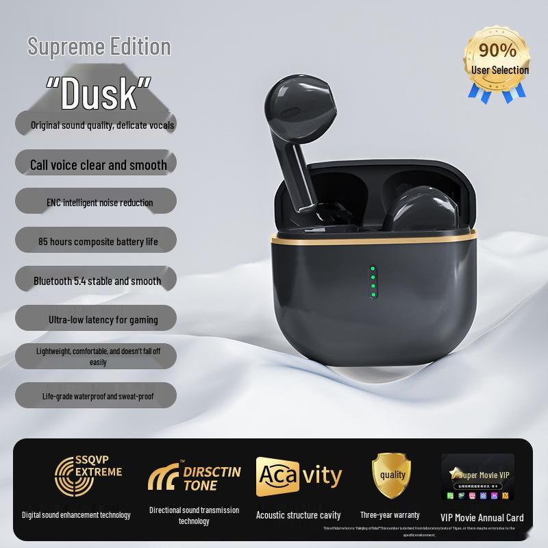 2025 Bluetooth Noise-Cancelling Wireless Headphones - Ultra-Long Battery Life for Sport
