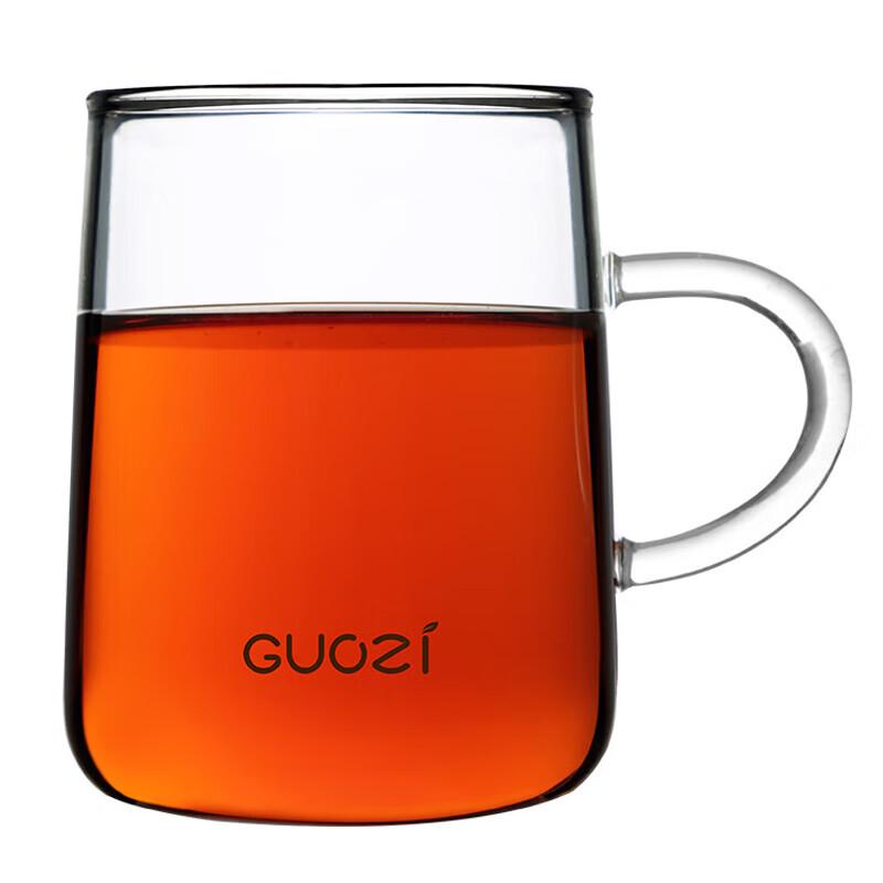 

Guozi Borosilicate Glass Couple Mugs with Handles, 250ml (Set of 2)