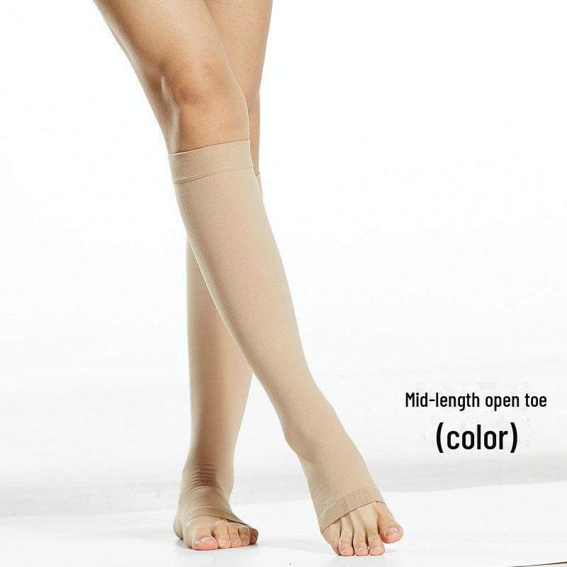 Cross-Border Sports Compression Socks 20-30mmHg: Calf Protection Mid-Tube Toe
