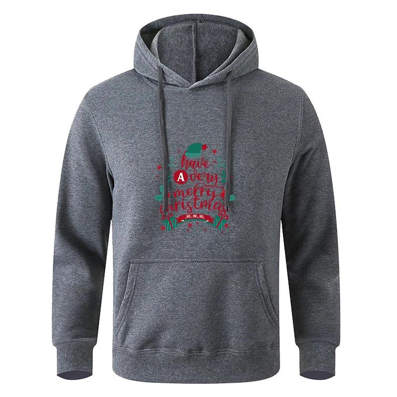 Long Sleeve Hooded Sweatshirt Autumn Black Gray Teens Sportswear Hoodie