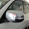 For Mitsubishi Pajero Sport 2009-2014 Car Sticker Rearview Side Mirror Cover Wing Cap Exterior Door Rear View Case Trim Chrome