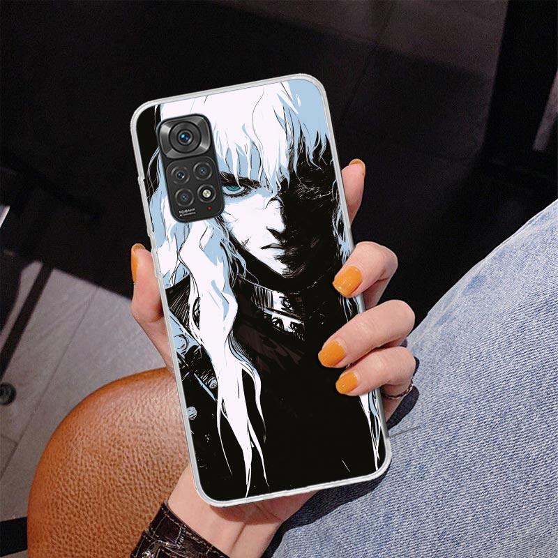 Black White G-Guts B-Berserks Phnoe Case for Phnoe Case for Xiaomi Redmi Note 15 14 14S 13 Pro Plus 12 12S 11S 11E 10S 10 11T 5G