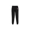 Jordan Air 23 Running Training Print Fleece Lined Foot Length Style Knitted Sweatpants Men's Black CV3162-010