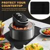 Heat Resistant Mat for Air Fryer, Hot Pads for Kitchen Counter Heat Protector, Countertop Protector Mats for Deep Fryer Coffee Machine Accessories