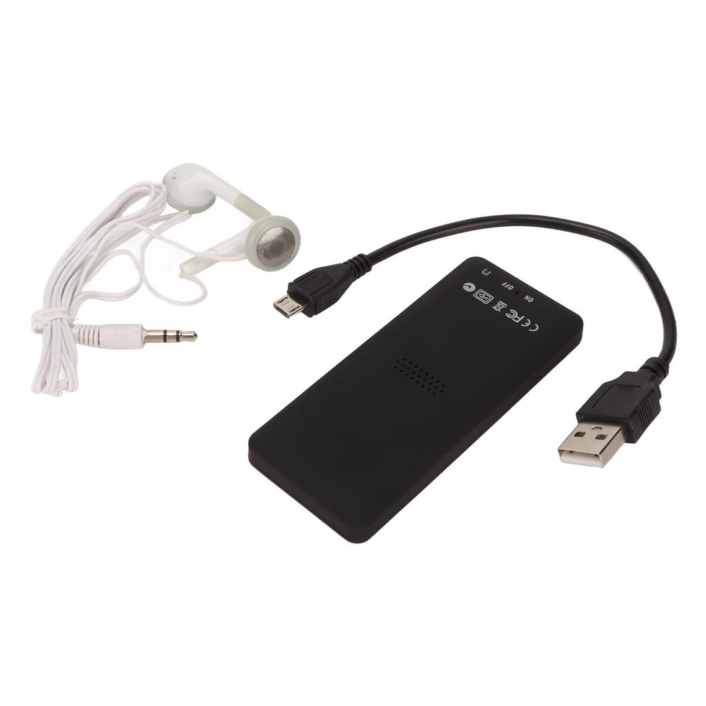 Digital Music Player 1.8 Inch LCD Support Small Memory Card   Thin MP3 MP4 Player with Accessories