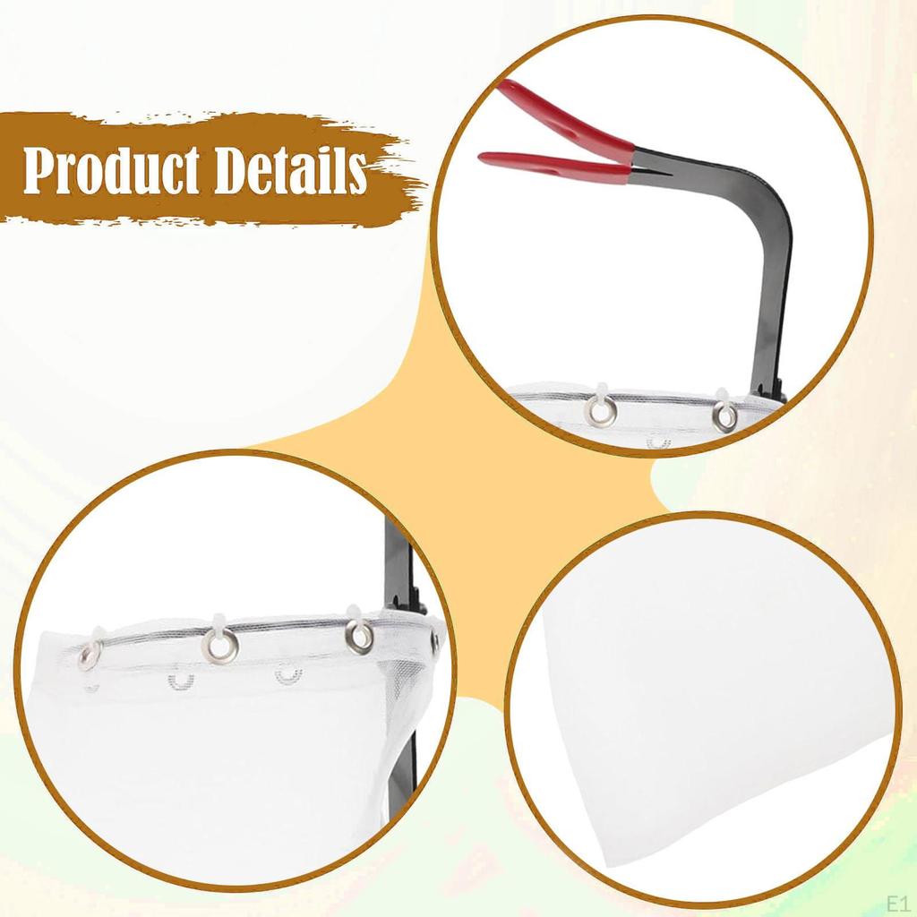 Fruit Picker Grabber Tool Replacement Multipurpose Harvesting Pick Up for Persimmons