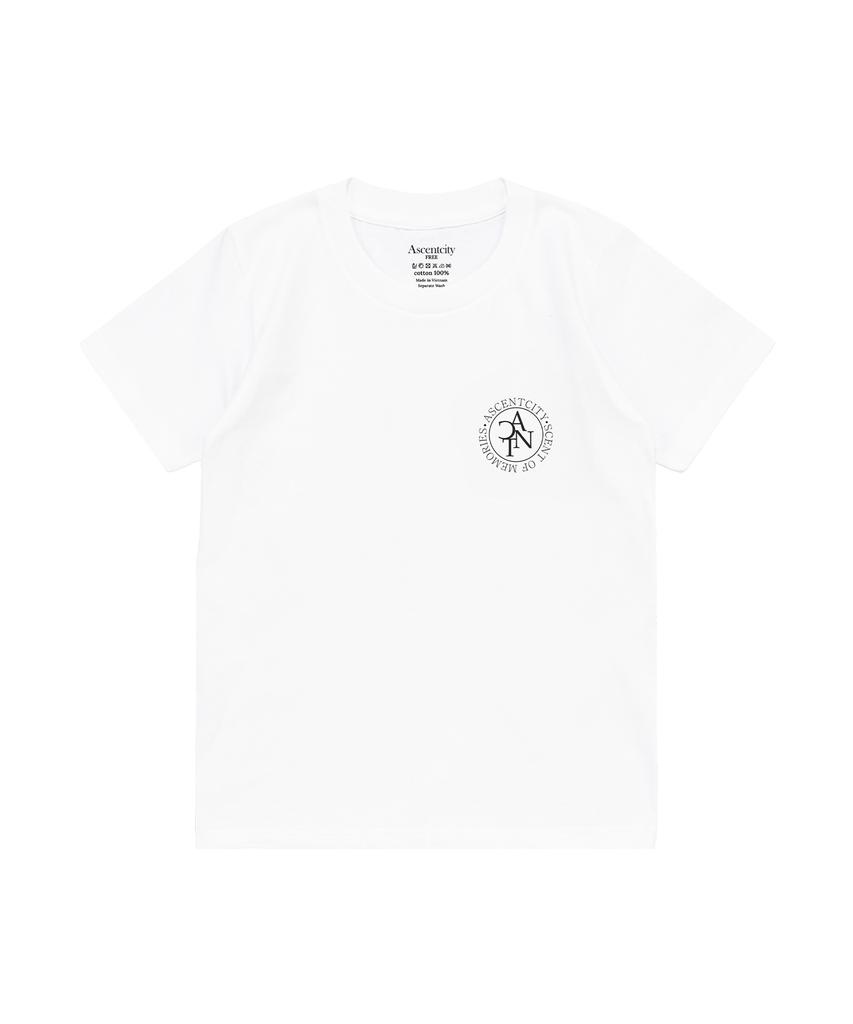 Eosenteusiti Klassiek Logo T-shirt (Wit)