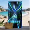 Tottenham Hotspur FC Personalisiertes Bedrucktes Strandtuch Fußballlogo Unterstützung Benutzerdefinierter Name Text Absorbierendes Handtuch Für Sport Reisen Besonderes Geschenk