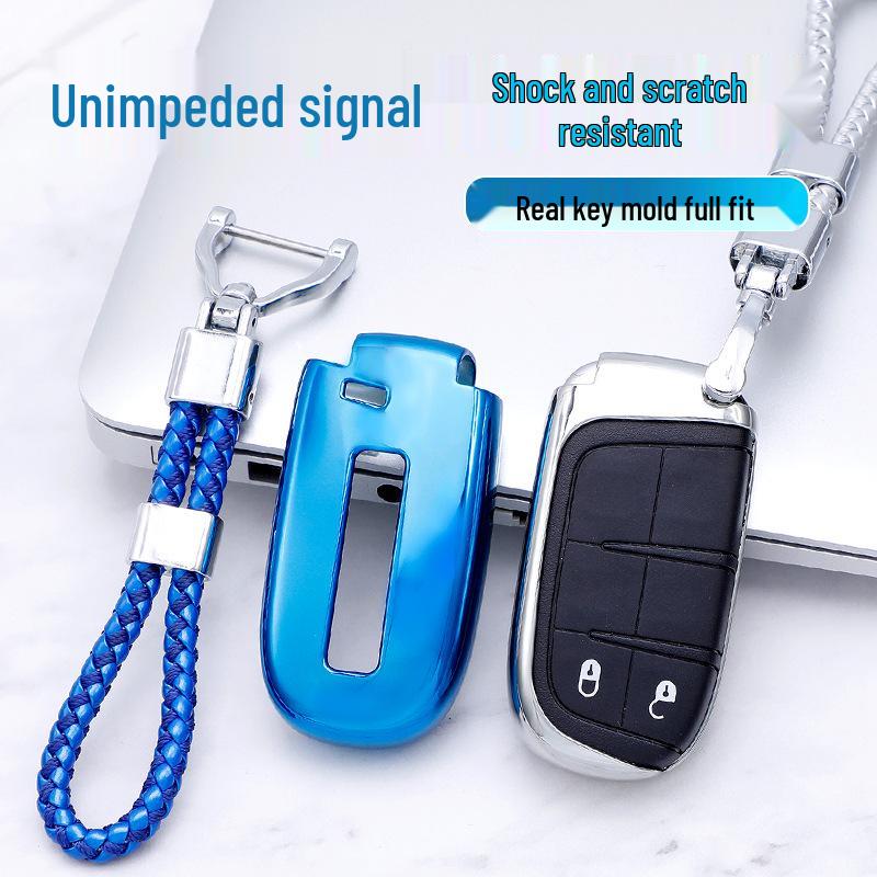 Ehang TPU Key Shell for Dodge & Jeep Cherokee Renegade