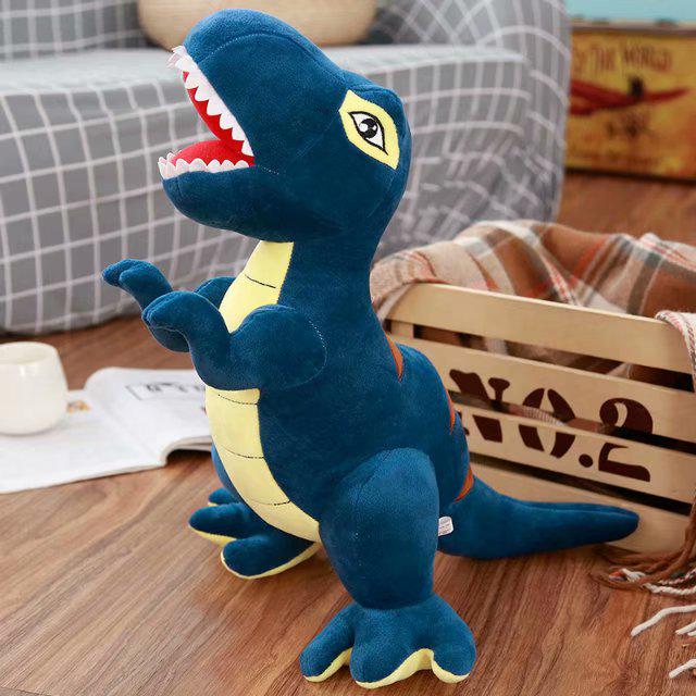 Simulation Dinosaur Plush Playthings Gentle Hobbies Cartoon Pillows Tyrannosaurus Stuffed Toy Doll Birth Date Present