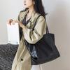 Soft leather texture bag women's large-capacity new messenger bag female versatile student tote shoulder