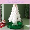 Creative Large Size Paper Christmas Tree Colorful Blossom Growing Holiday Decoration