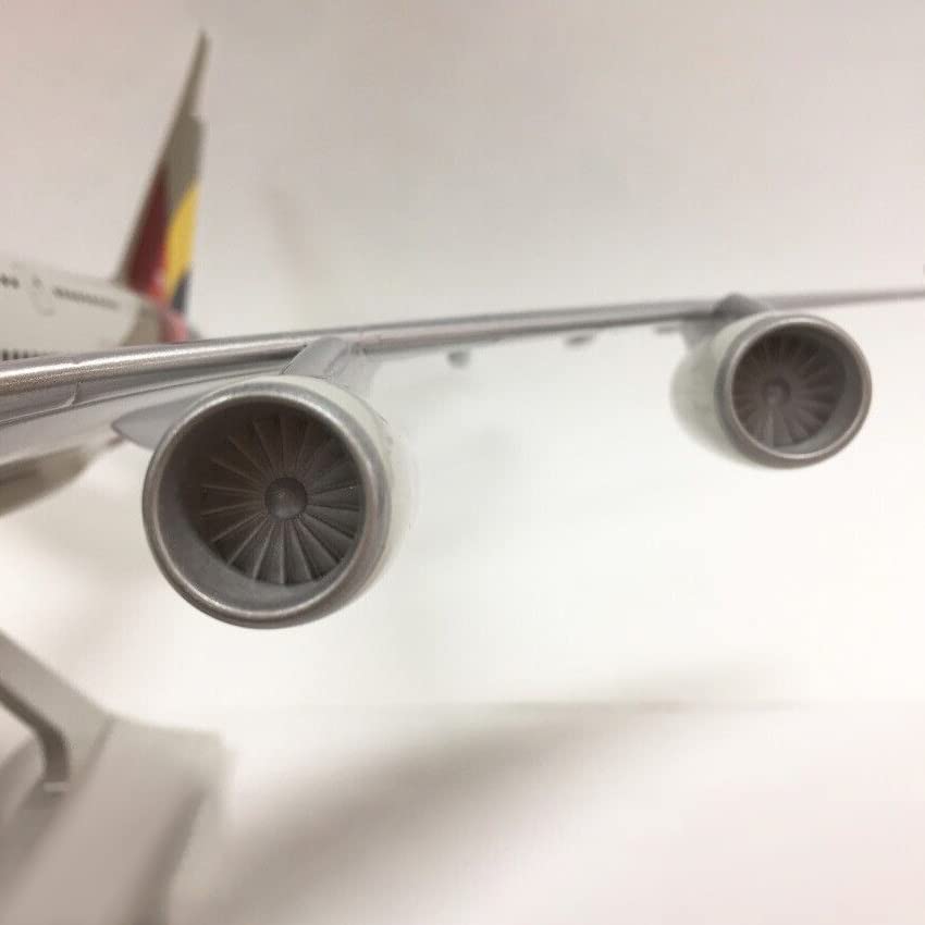 Alloy Asiana Airlines A380 Airplane Model Model Simulation Science Exhibition Model Simulation Model 1/400