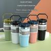 Premium Large-Capacity Stainless Steel Sports Thermos Cup - Portable and Car-Compatible