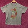 Junk Food Flowers Cotton Graphic T-Shirt Large Unisex T-Shirt