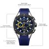 Megir Menn Sport Klokke Vanntett Lysende Kronograf Quartz Army Military Watches Klokke Menn