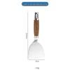 Stainless Steel Cooking and Baking Spatula: Frying, Tiramisu, Steak, Jianbing, Teppanyaki, Pancakes