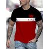 3D Digital Print Short Sleeve T-Shirt Men's Novelty T-shirts