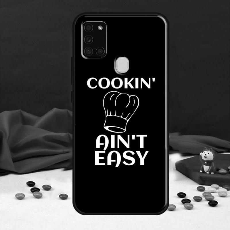 Baking Cook Chef For Samsung Galaxy A34 A54 A14 A71 A51 A31 A11 A12 A22 A32 A52 A72 A50 A13 A53 Case